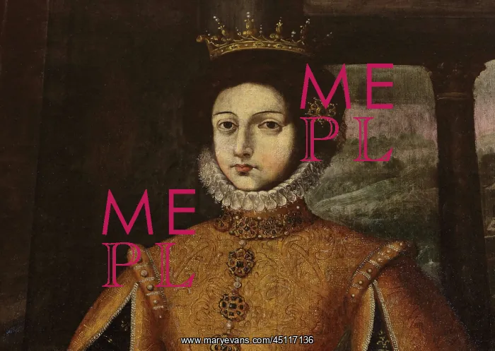 : Portrait of Queen St Elizabeth, Old Cathedral : Portrait of Queen St Elizabeth, Old Cathedral