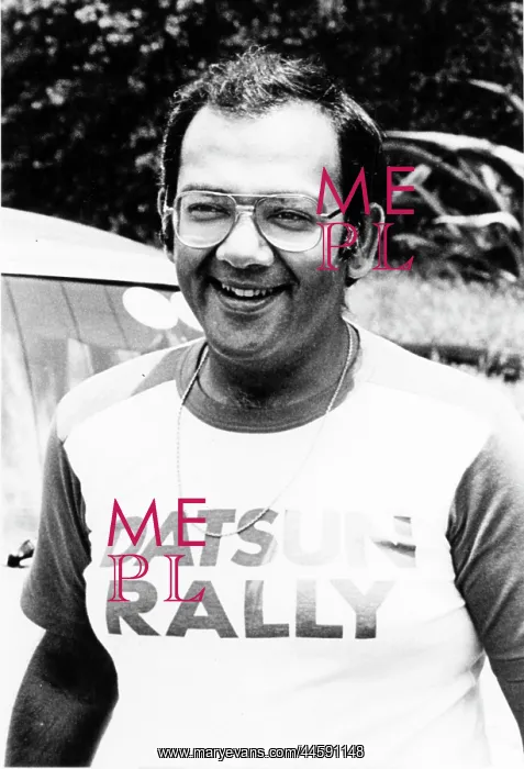  : Portrait of rally driver Shekhar Mehta