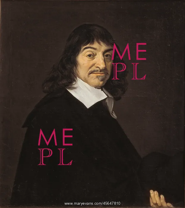  : Portrait of Rene Descartes