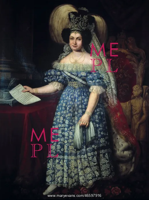 : Portrait of S. Gutierrez together with the regent : Portrait of S. Gutierrez together with the regent