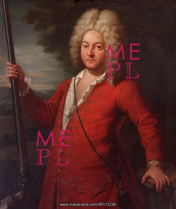 : Portrait of Samuel Bernard, Chateau de Chenonceau : Portrait of Samuel Bernard, Chateau de Chenonceau