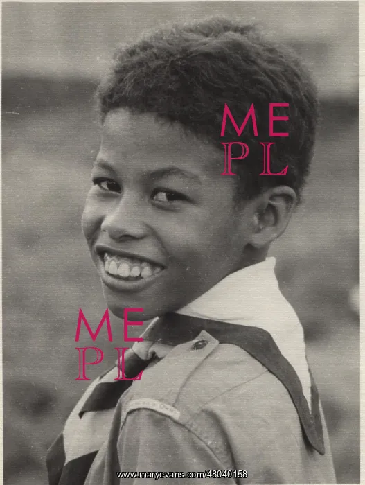 : Portrait of a scout from Georgetown, British Guyana : Portrait of a scout from Georgetown, British Guyana