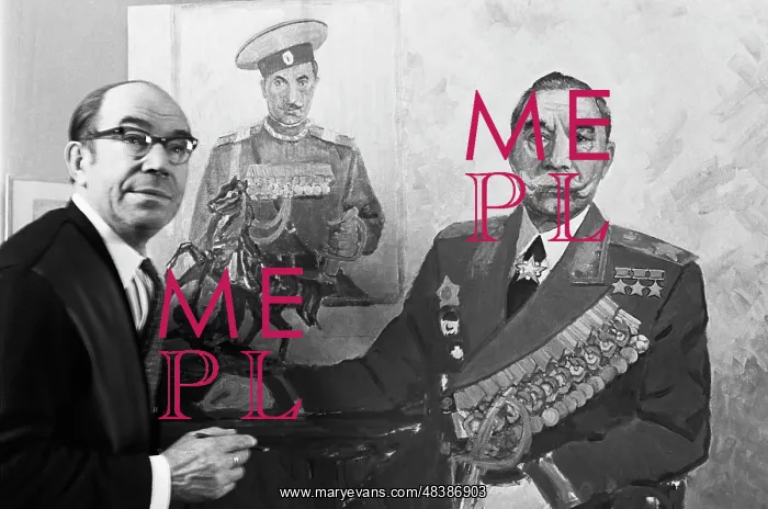 : Portrait of Semyon Budyonny : Portrait of Semyon Budyonny