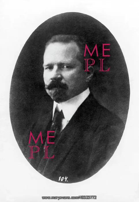 : Portrait of the sentenced councilor Haack, 1920s : Portrait of the sentenced councilor Haack, 1920s