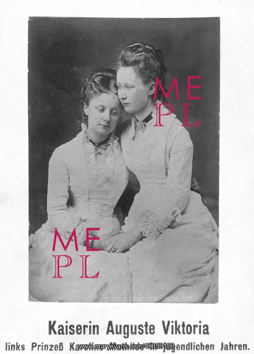 : The portrait shows the sisters and princesses : The portrait shows the sisters and princesses