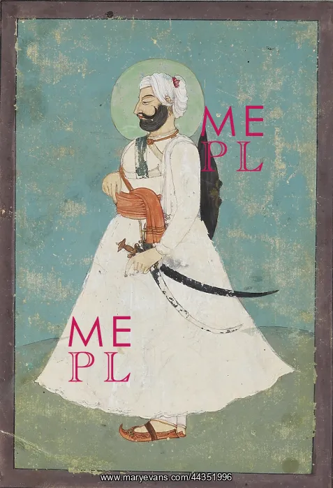  : Portrait of a Sikh noble in profile