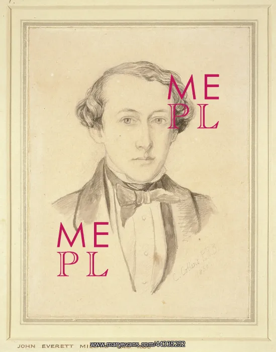 : Portrait of Sir John Everett Millais : Portrait of Sir John Everett Millais