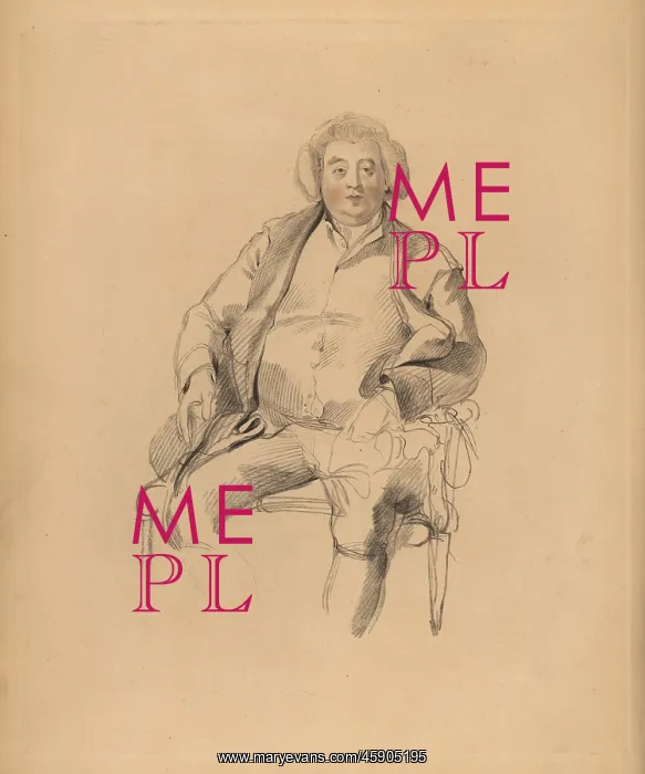 : Portrait of Sir Thomas Lawrence's father : Portrait of Sir Thomas Lawrence's father