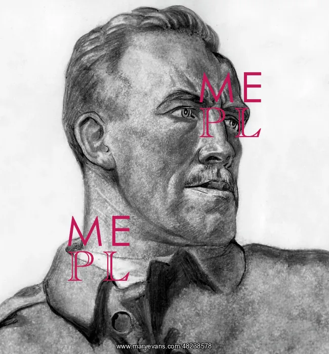 : Portrait of a soldier in the First World War by Ferdinand : Portrait of a soldier in the First World War by Ferdinand