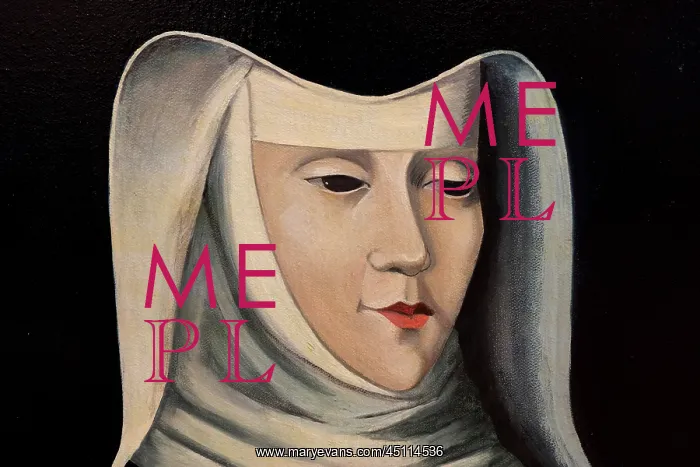 : Portrait of St Agnes of Jesus, Monastery of St : Portrait of St Agnes of Jesus, Monastery of St
