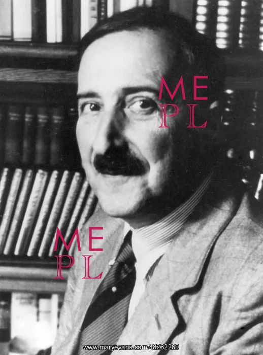 : Portrait of Stefan Zweig, 1938 : Portrait of Stefan Zweig, 1938