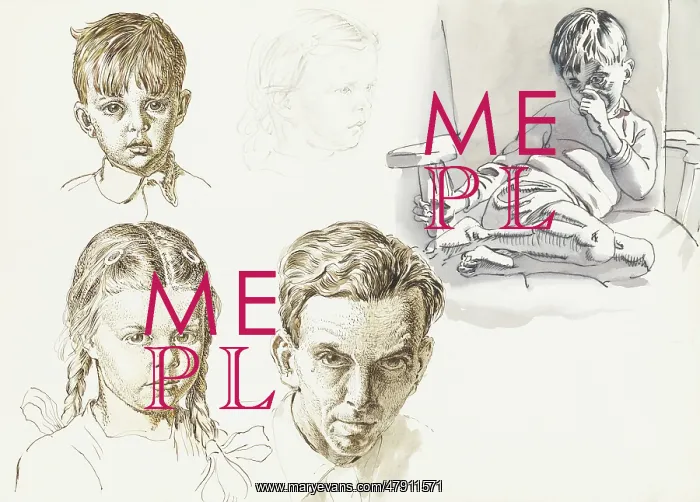 : Portrait studies by Raymond Sheppard : Portrait studies by Raymond Sheppard