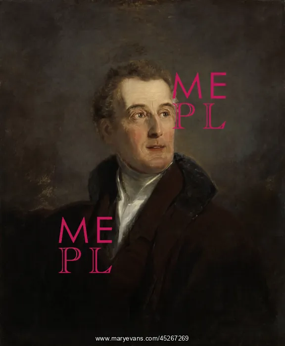 : Portrait Study of Arthur Wellesley : Portrait Study of Arthur Wellesley