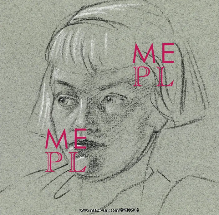 : Portrait study of a young girl : Portrait study of a young girl