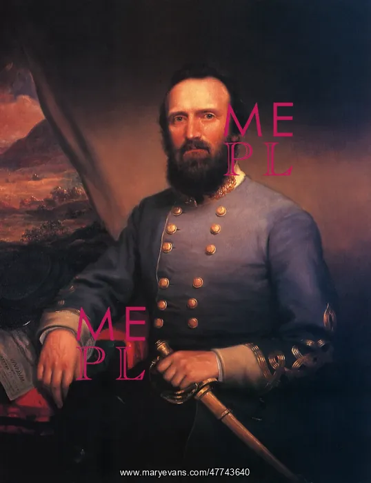 : Portrait of T. J. Stonewall Jackson : Portrait of T. J. Stonewall Jackson