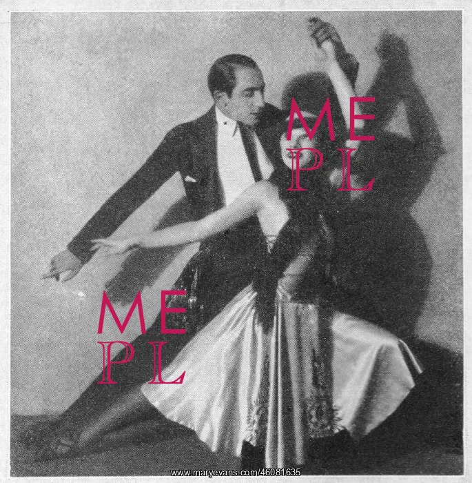 : A portrait of the the dancing duo DeMarcos, July 1925 : A portrait of the the dancing duo DeMarcos, July 1925