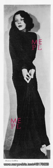  : A portrait of Tilly Losch, 1931