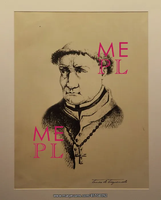 : Portrait of Tomas de Torquemada, Palacio de los : Portrait of Tomas de Torquemada, Palacio de los