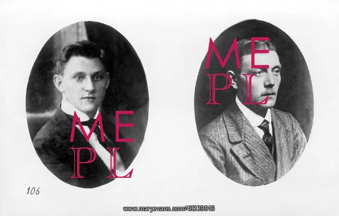 : Portrait of two trade unionists condemned by : Portrait of two trade unionists condemned by