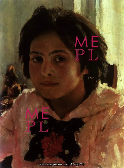 : Portrait of Vera Mamontova : Portrait of Vera Mamontova