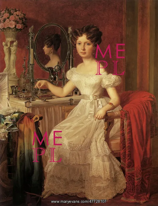 : Portrait of the Viennese Actress Elise Hofer : Portrait of the Viennese Actress Elise Hofer