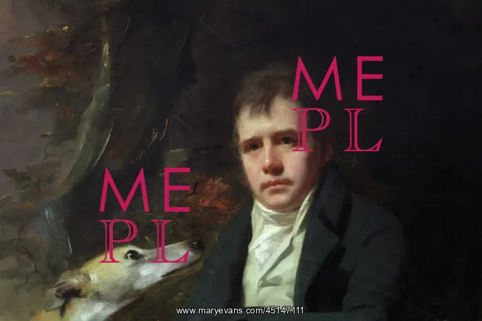 : Portrait of Walter Scott, Abbotsford House, Borders : Portrait of Walter Scott, Abbotsford House, Borders