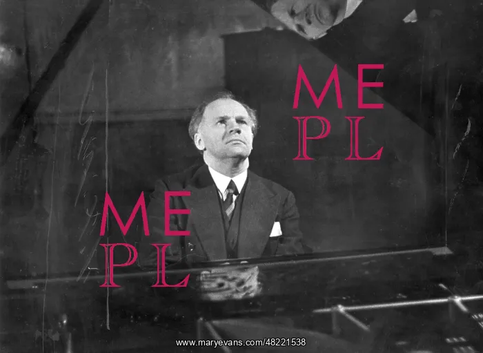 : Portrait of Wilhelm Backhaus, 1935 : Portrait of Wilhelm Backhaus, 1935