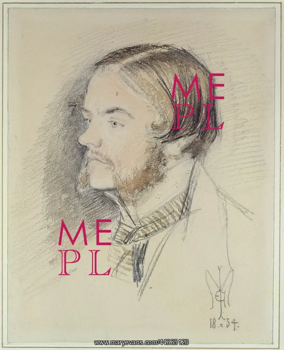 : Portrait of William Holman Hunt : Portrait of William Holman Hunt