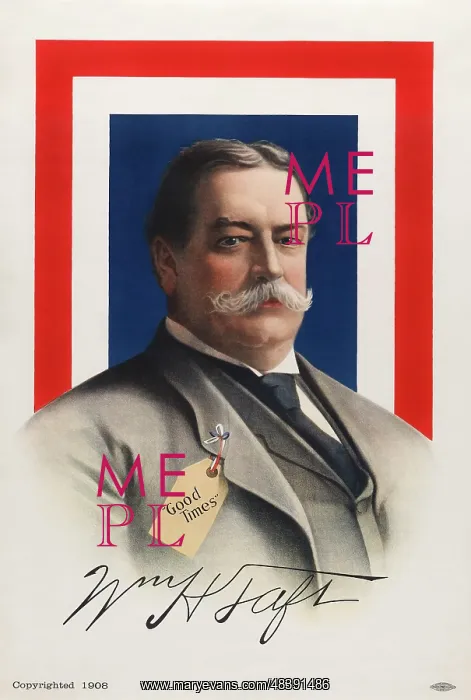 : Portrait of William Howard Taft, circa 1908 : Portrait of William Howard Taft, circa 1908