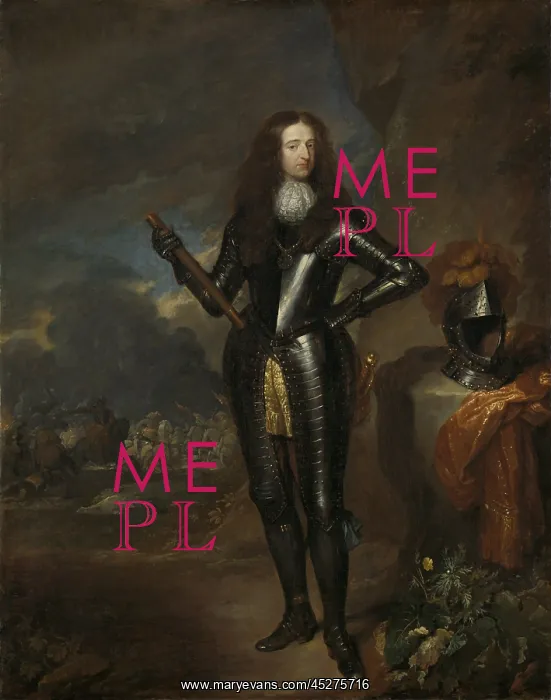 : Portrait of William III : Portrait of William III