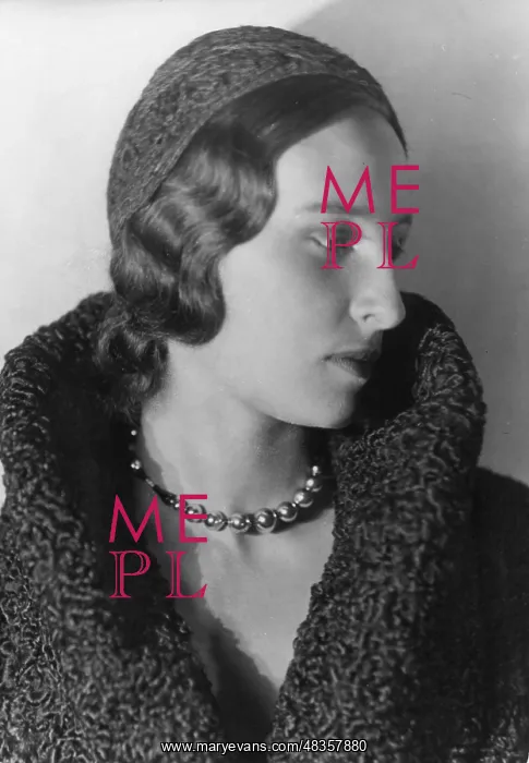 : Portrait of a woman, 1935 : Portrait of a woman, 1935