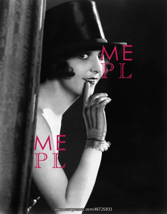 : Portrait of woman in top hat : Portrait of woman in top hat
