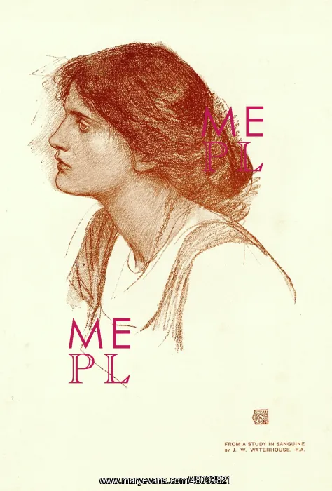  : Portrait of a woman in profile