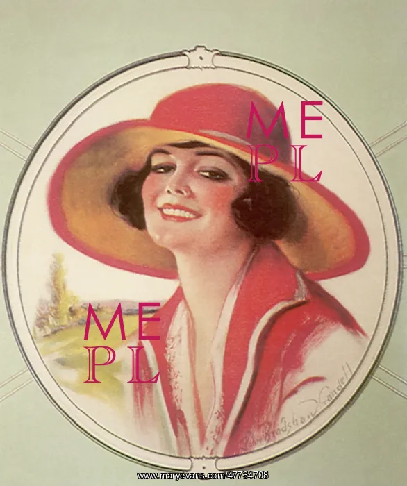  : Portrait of a Woman in Red Hat