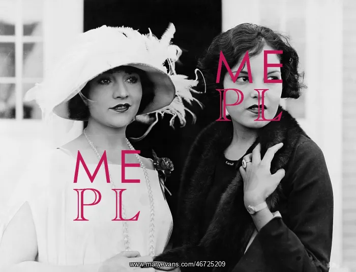 : Portrait of two women : Portrait of two women