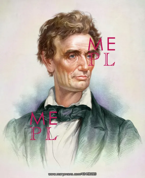 : Portrait of a young Abraham Lincoln : Portrait of a young Abraham Lincoln