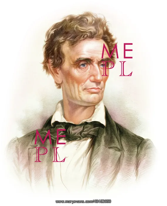 : Portrait of a young Abraham Lincoln : Portrait of a young Abraham Lincoln
