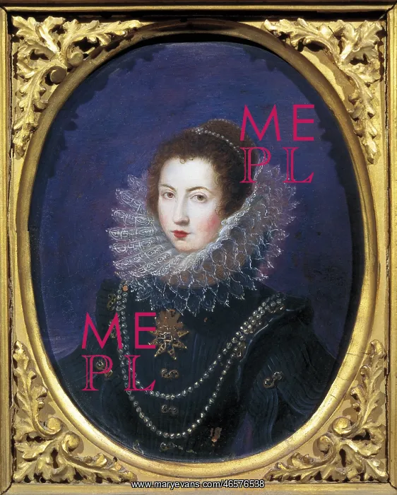 : Portrait of a young aristocratic lady. 19th c : Portrait of a young aristocratic lady. 19th c