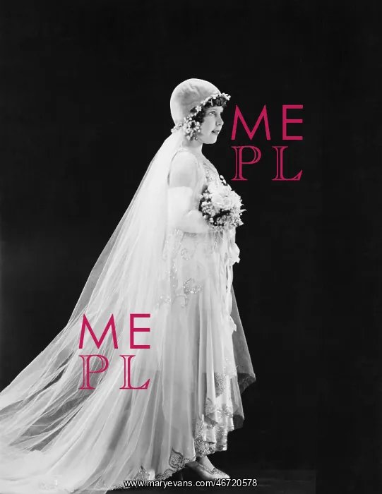  : Portrait of young bride
