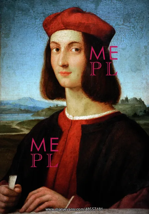 : Portrait of a Young Man, by Raphael : Portrait of a Young Man, by Raphael