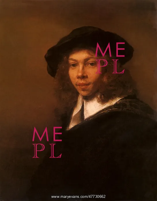 : Portrait of a Young Man, by Rembrandt : Portrait of a Young Man, by Rembrandt