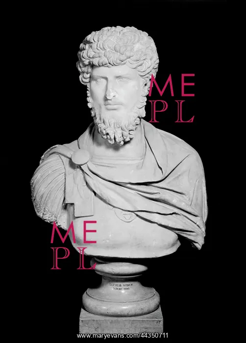 : Portraitbust of LUCIUS VERUS : Portraitbust of LUCIUS VERUS