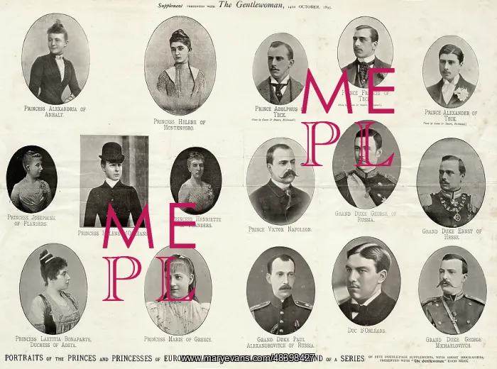  : Portraits of Eligible Royalty