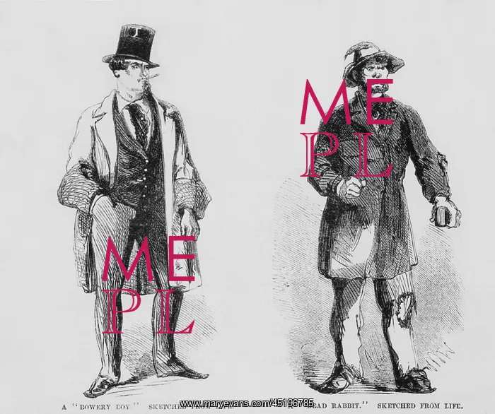 : Portraits of members of the Bowery Boys ? : Portraits of members of the Bowery Boys ?