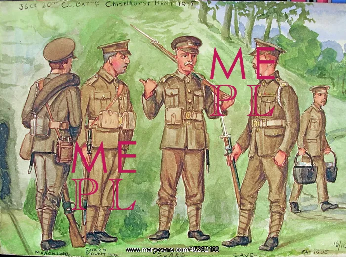 : Five portraits of Tommies : Five portraits of Tommies
