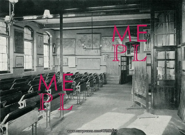 : Portslade Industrial School - classroom : Portslade Industrial School - classroom