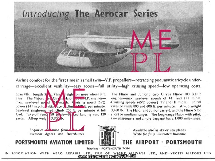  : Portsmouth Aerocar