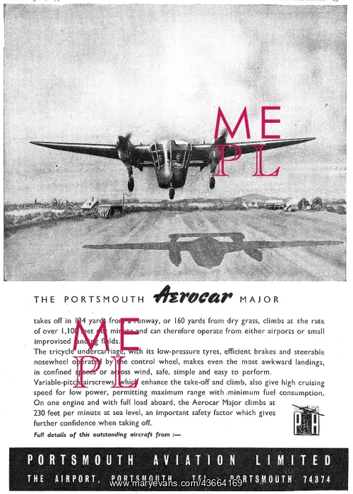  : Portsmouth Aerocar