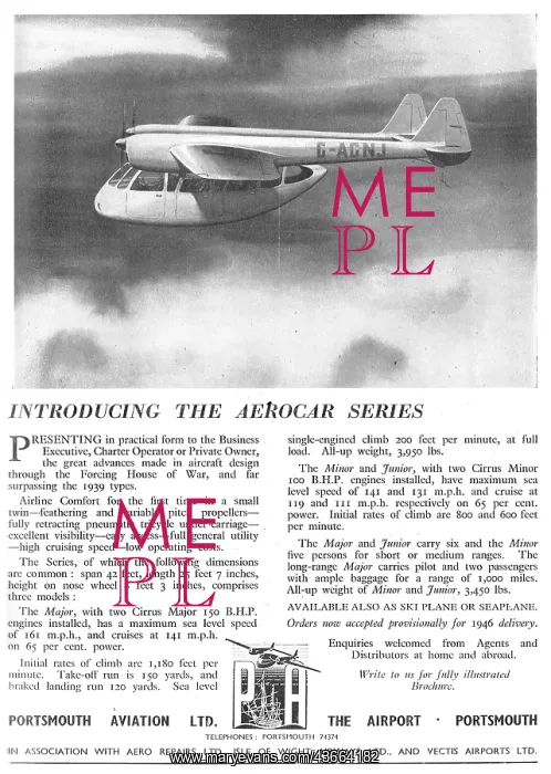  : Portsmouth Aerocar