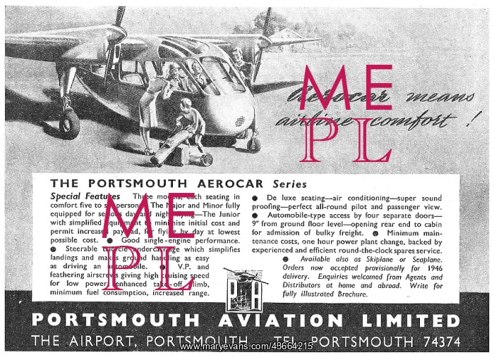  : Portsmouth Aerocar